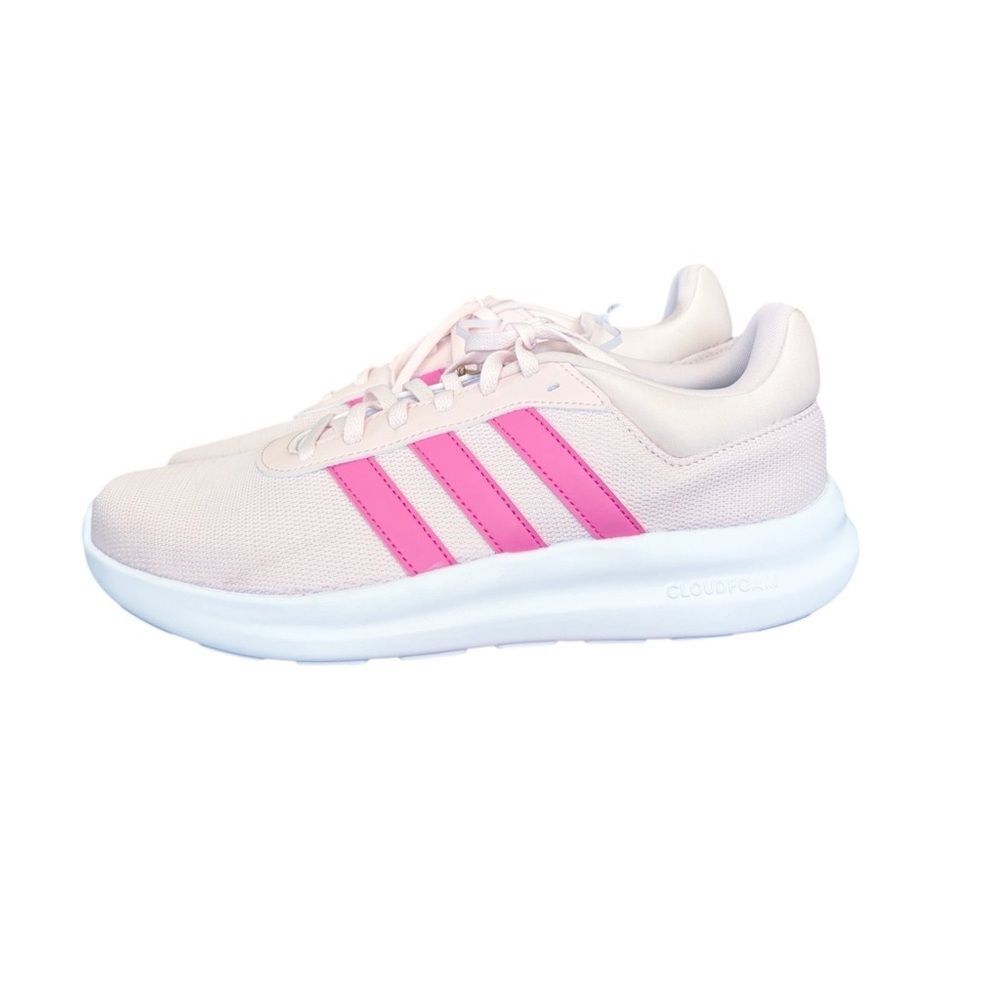 New Adidas Lite Racer Wonder Quartz / Pink Fusion / Cloud White size 8.5